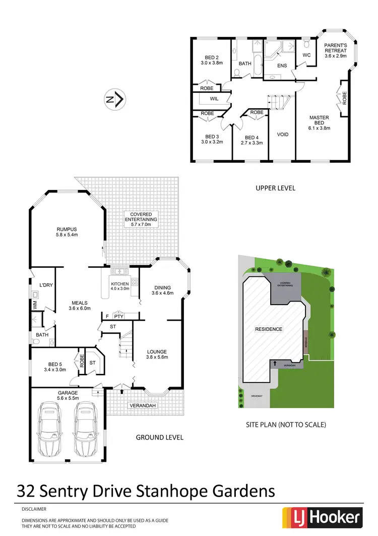 Floorplan of Homely house listing, 32 Sentry Drive, Stanhope Gardens NSW 2768