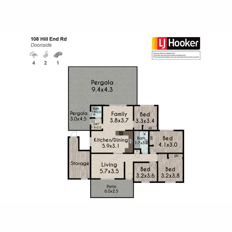 Floorplan of Homely house listing, 108 Hill End Road, Doonside NSW 2767