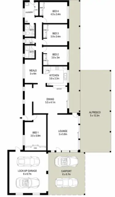 Floorplan of Homely house listing, 17 Grace Road, Bexhill NSW 2480