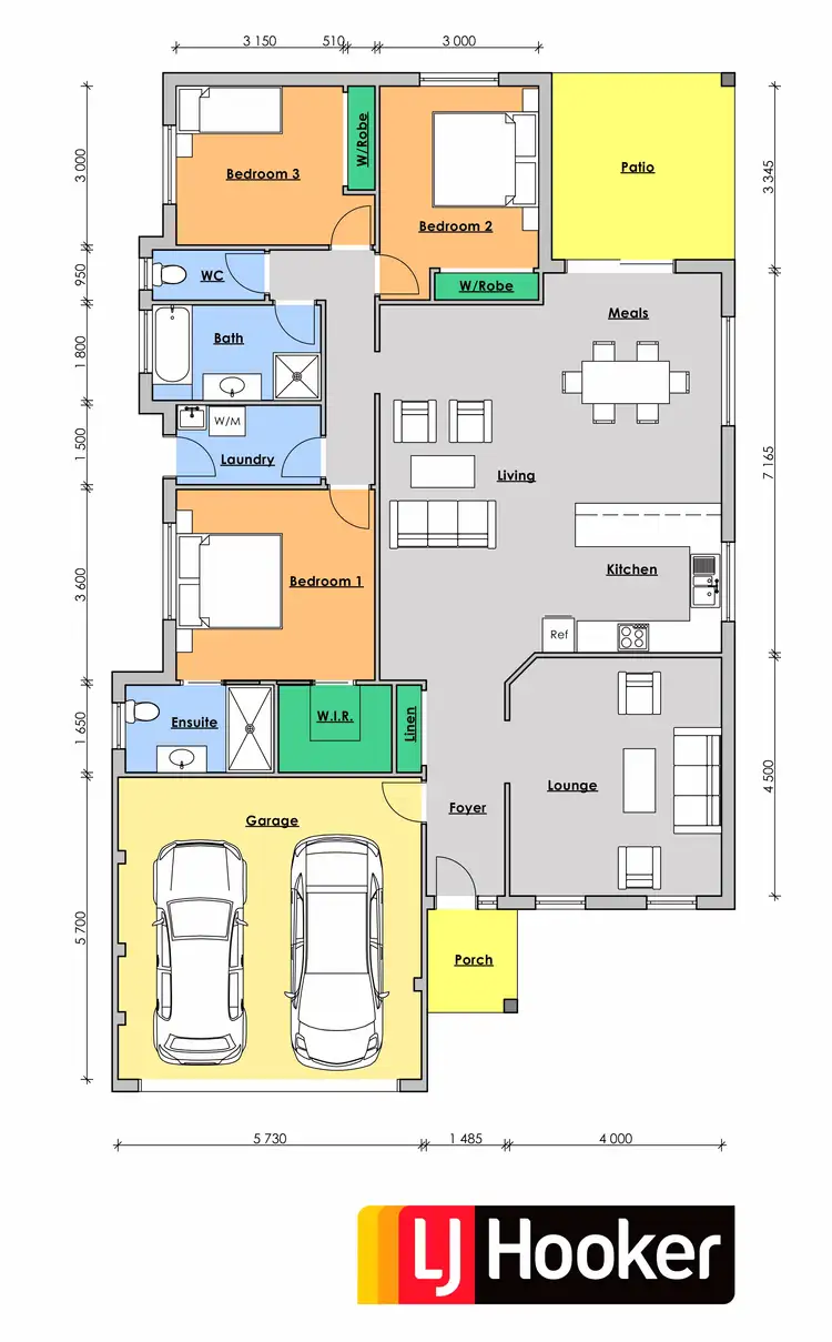 Floorplan of Homely house listing, 4 Marlin Court, Old Bar NSW 2430