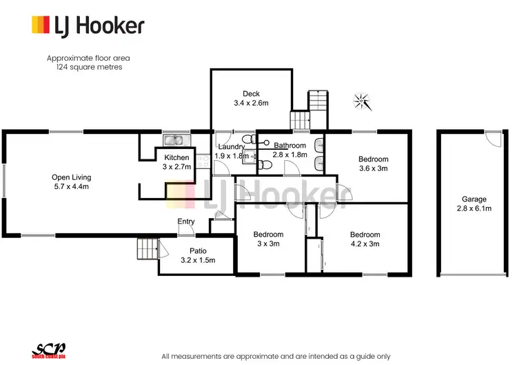 Floorplan of Homely house listing, 2 Barbara Crescent, Denhams Beach NSW 2536
