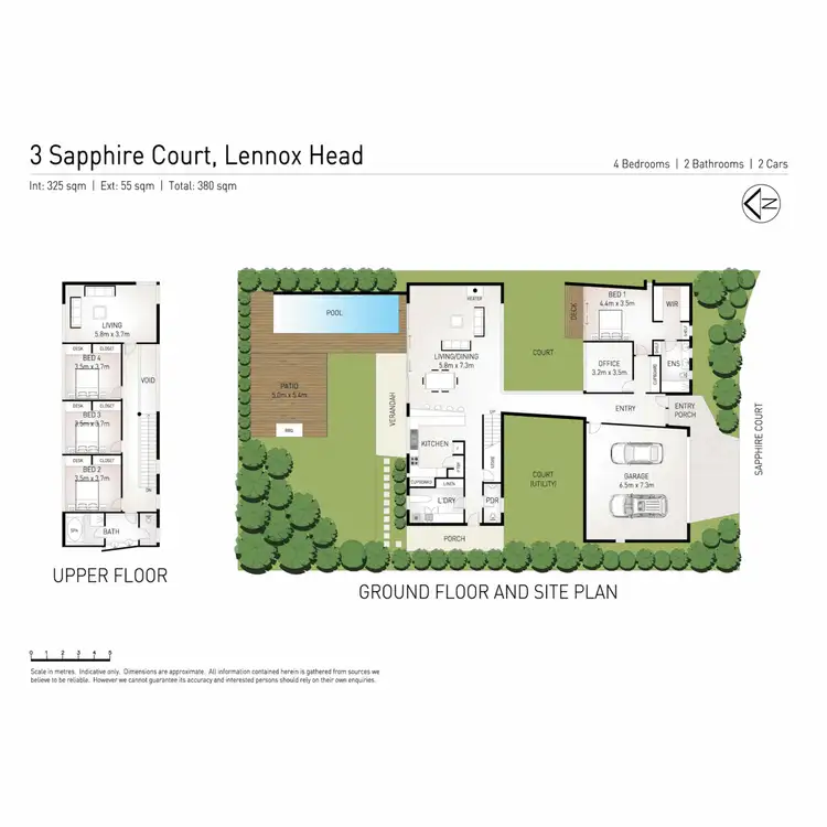 Floorplan of Homely house listing, 3 Sapphire Court, Lennox Head NSW 2478