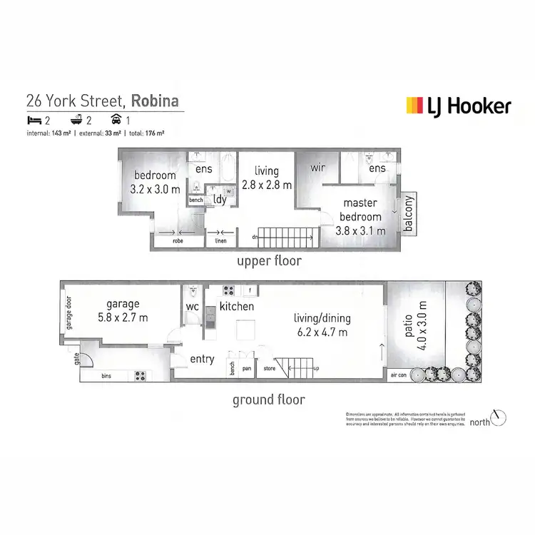 Floorplan of Homely house listing, 26 York Street, Robina QLD 4226