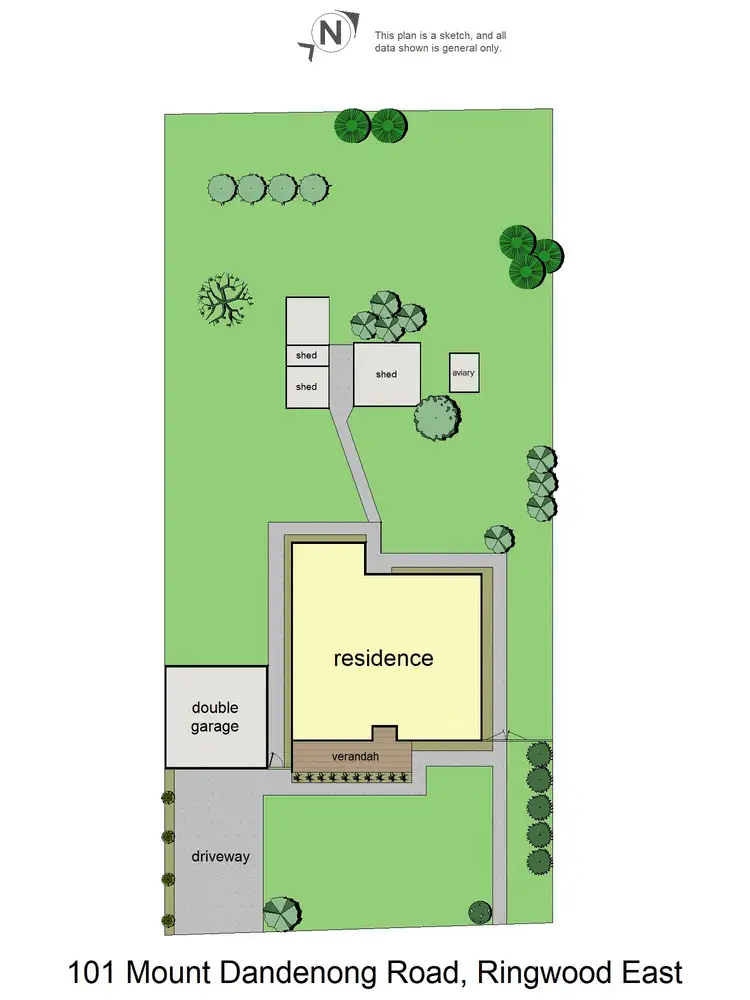 Floorplan of Homely house listing, 101 Mt Dandenong Road, Ringwood East VIC 3135