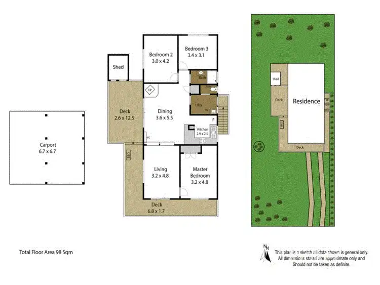 Floorplan of Homely house listing, 168 Surf Parade, Inverloch VIC 3996