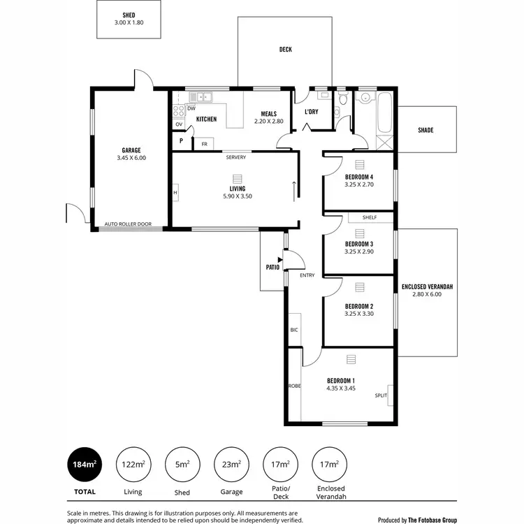 Floorplan of Homely house listing, 28 Melrose Street, Modbury Heights SA 5092