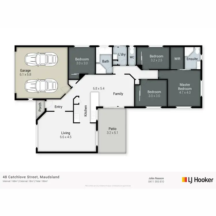 Floorplan of Homely house listing, 48 Catchlove Street, Maudsland QLD 4210
