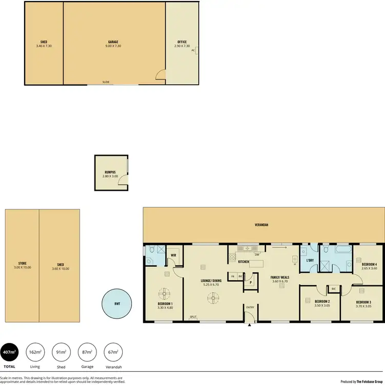 Floorplan of Homely house listing, 42-52 Greyhound Road, Waterloo Corner SA 5110