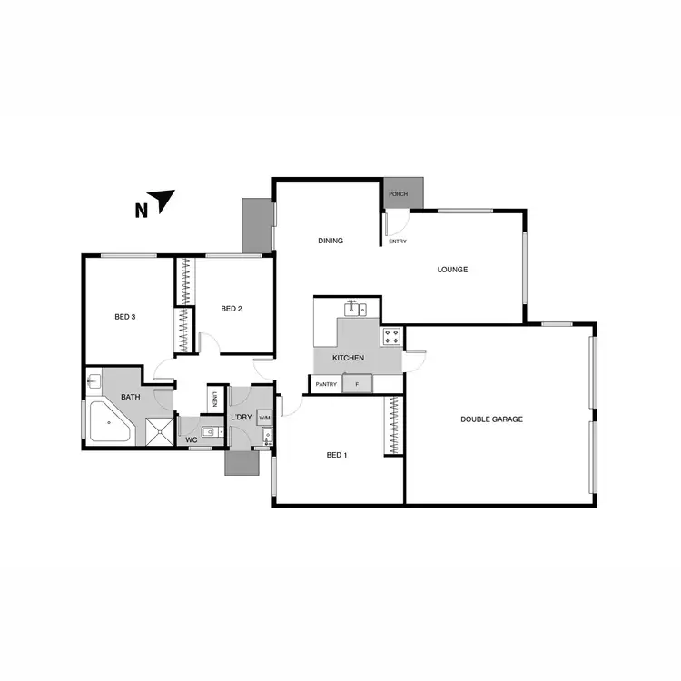 Floorplan of Homely house listing, 7 Minnta Place, Ngunnawal ACT 2913