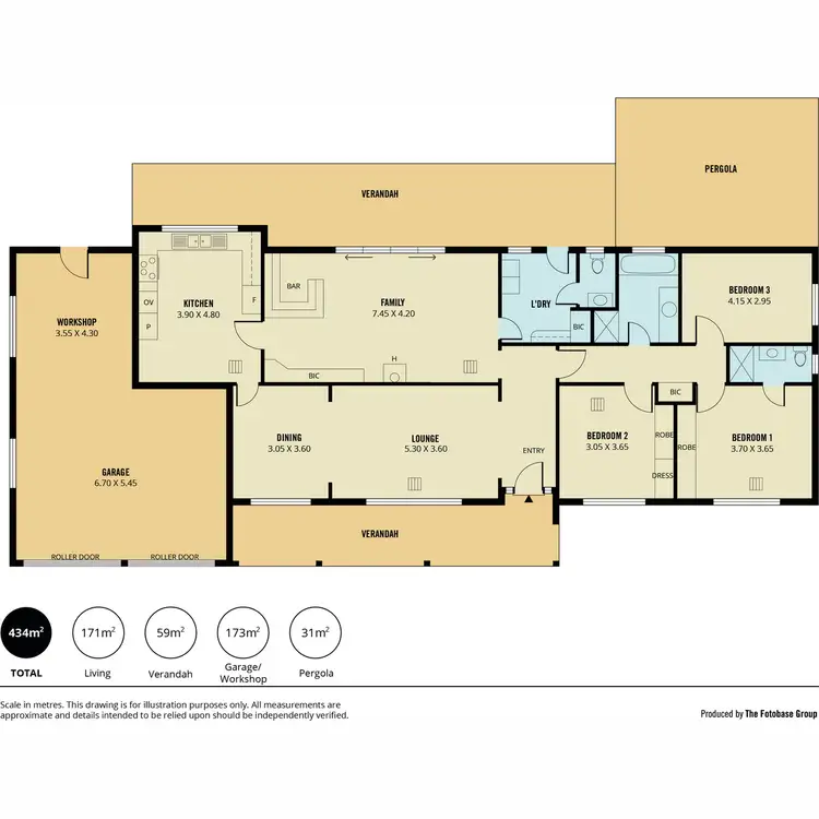 Floorplan of Homely house listing, 17-19 Norman Road, Yatala Vale SA 5126
