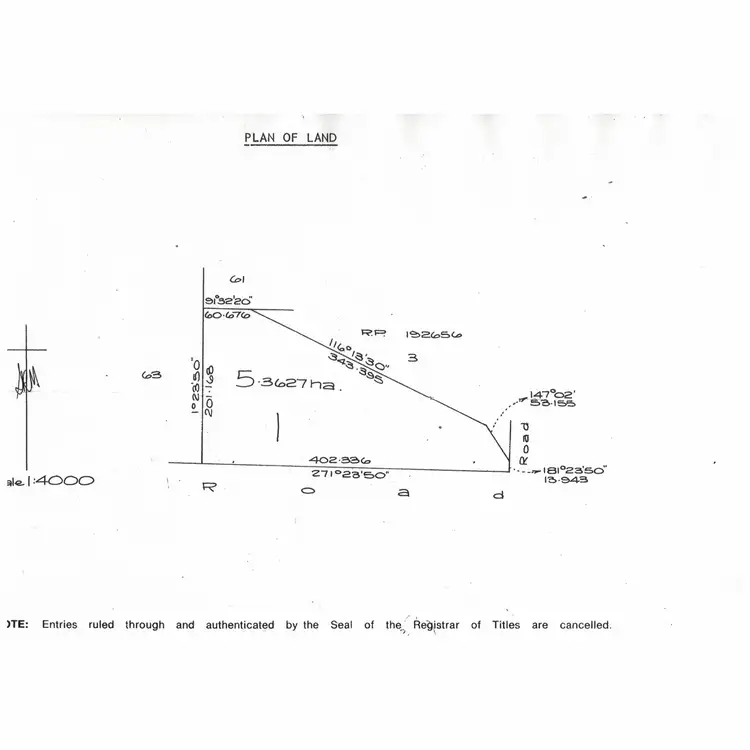 Floorplan of Homely land listing, 117 Unwin Road, Redland Bay QLD 4165