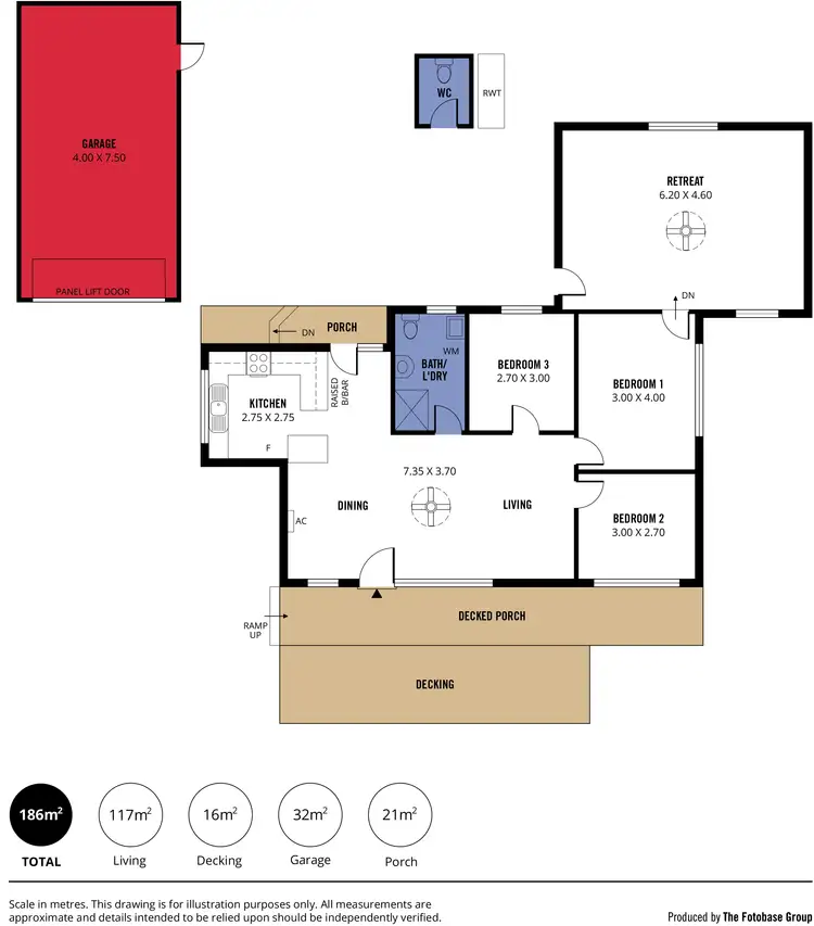 Floorplan of Homely house listing, 24 Palmer Street, Aldinga Beach SA 5173