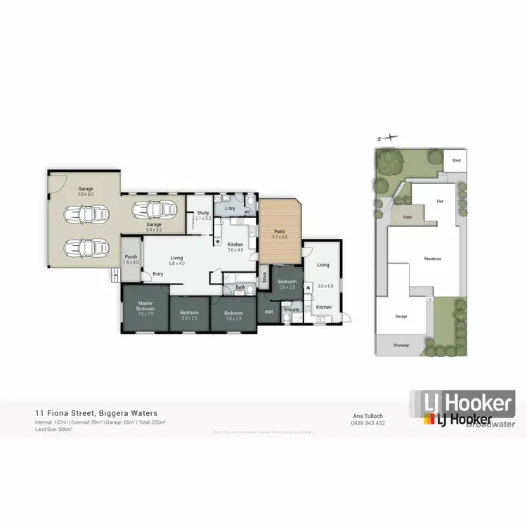 Floorplan of Homely house listing, 11 Fiona Street, Biggera Waters QLD 4216