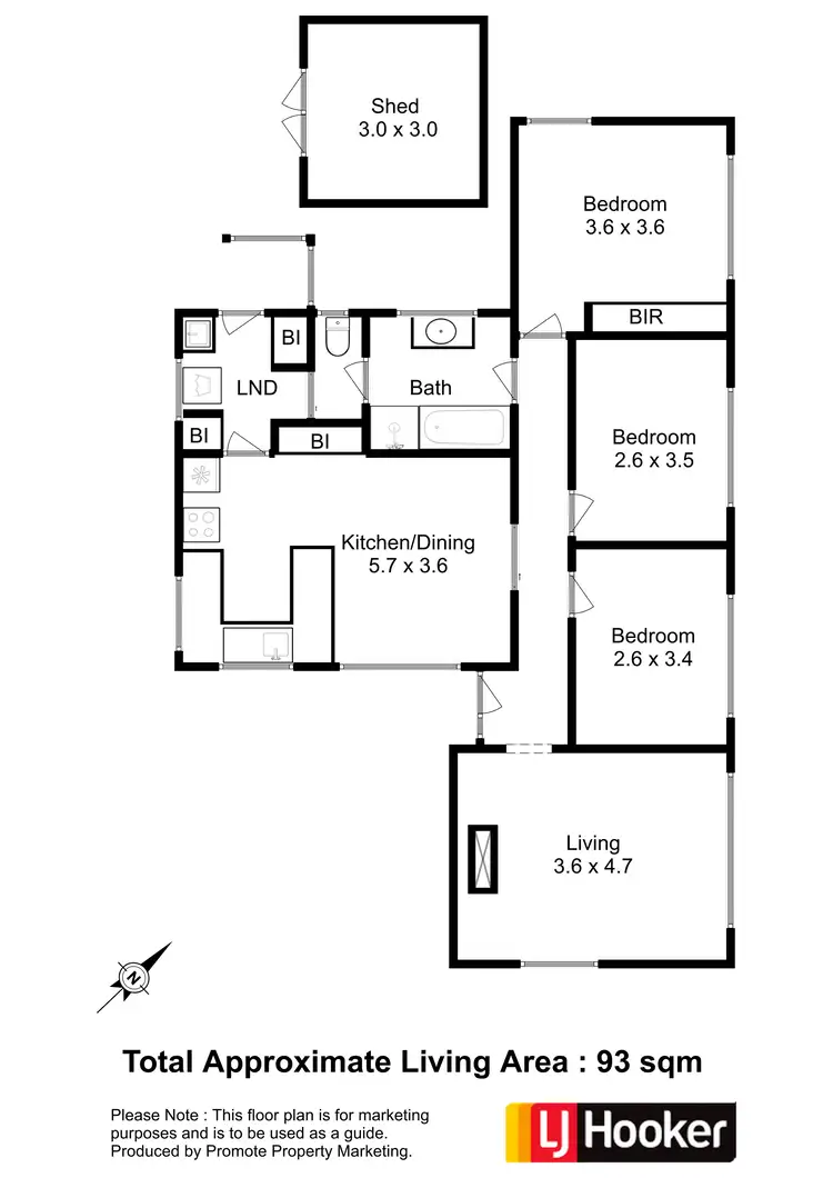 Floorplan of Homely house listing, 37 Viola Crescent, Gagebrook TAS 7030