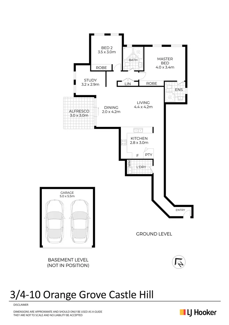 Floorplan of Homely apartment listing, 3/4-10 Orange Grove, Castle Hill NSW 2154