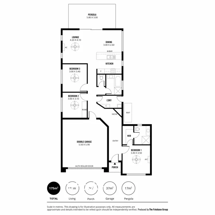 Floorplan of Homely house listing, 24 Athalie Avenue, Parafield Gardens SA 5107
