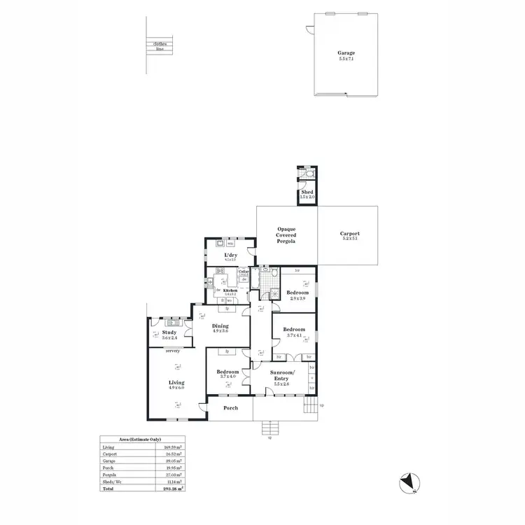 Floorplan of Homely house listing, 8 Trevorten Avenue, Glenunga SA 5064