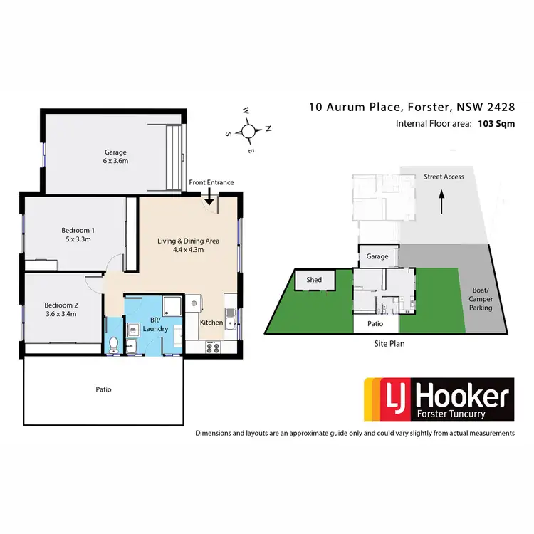 Floorplan of Homely villa listing, 2/10 Aurum Place, Forster NSW 2428