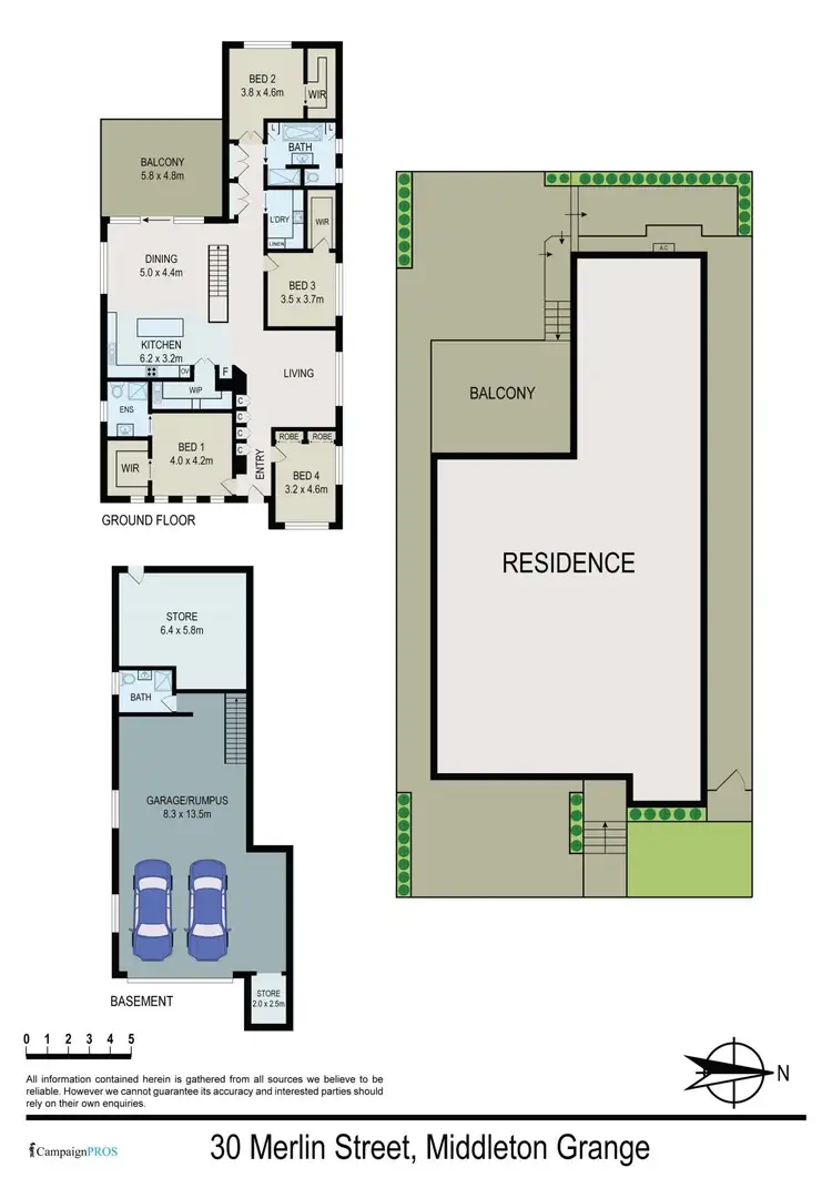 Floorplan of Homely house listing, 30 Merlin Street, Middleton Grange NSW 2171