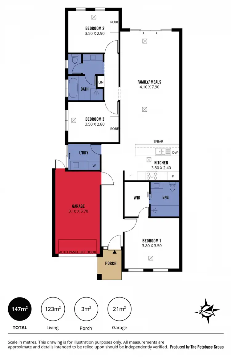 Floorplan of Homely house listing, 4A Stewart Avenue, Aldinga Beach SA 5173