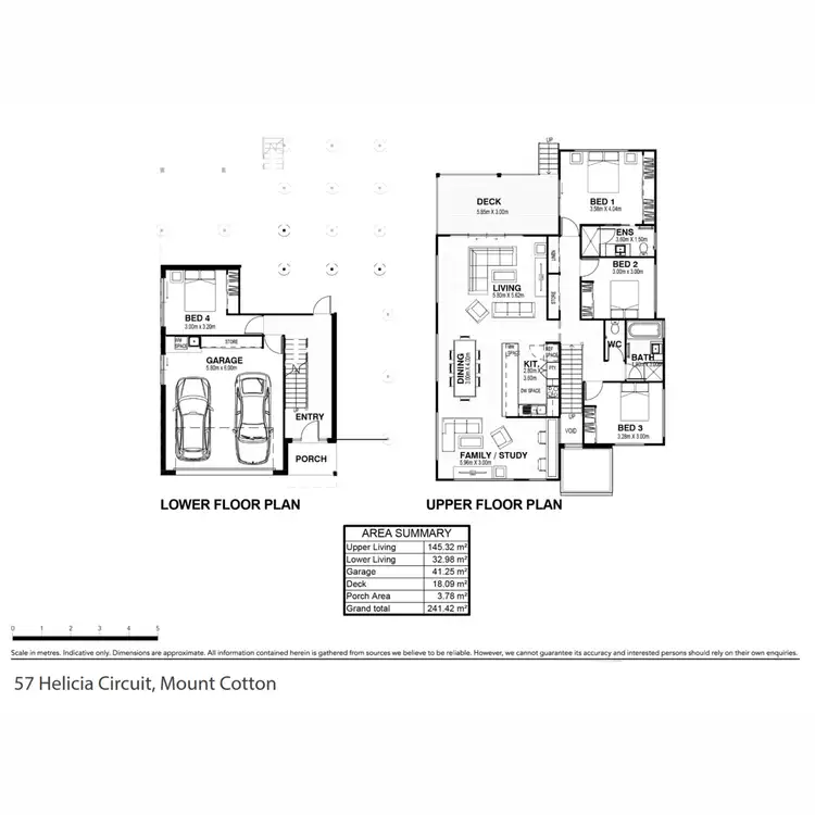 Floorplan of Homely house listing, 57 Helicia Circuit, Mount Cotton QLD 4165
