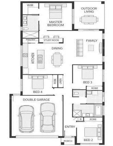 Floorplan of Homely house listing, 63 Portree Crescent, Heathwood QLD 4110