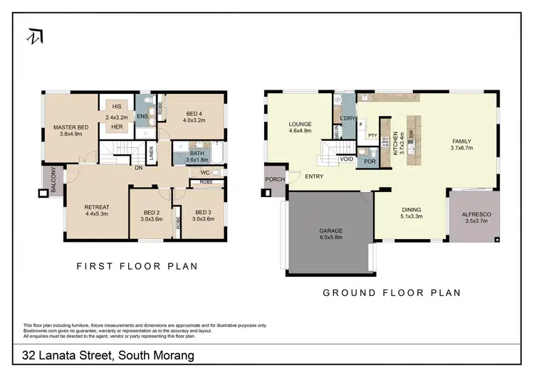 Floorplan of Homely house listing, 32 Lanata Street, South Morang VIC 3752