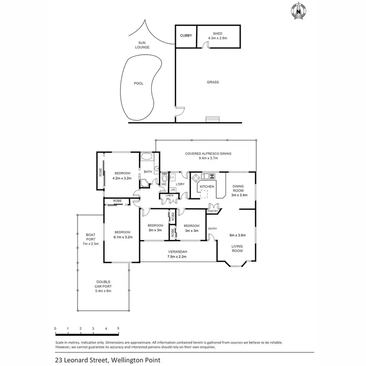 Floorplan of Homely house listing, 23 Leonard Street, Wellington Point QLD 4160