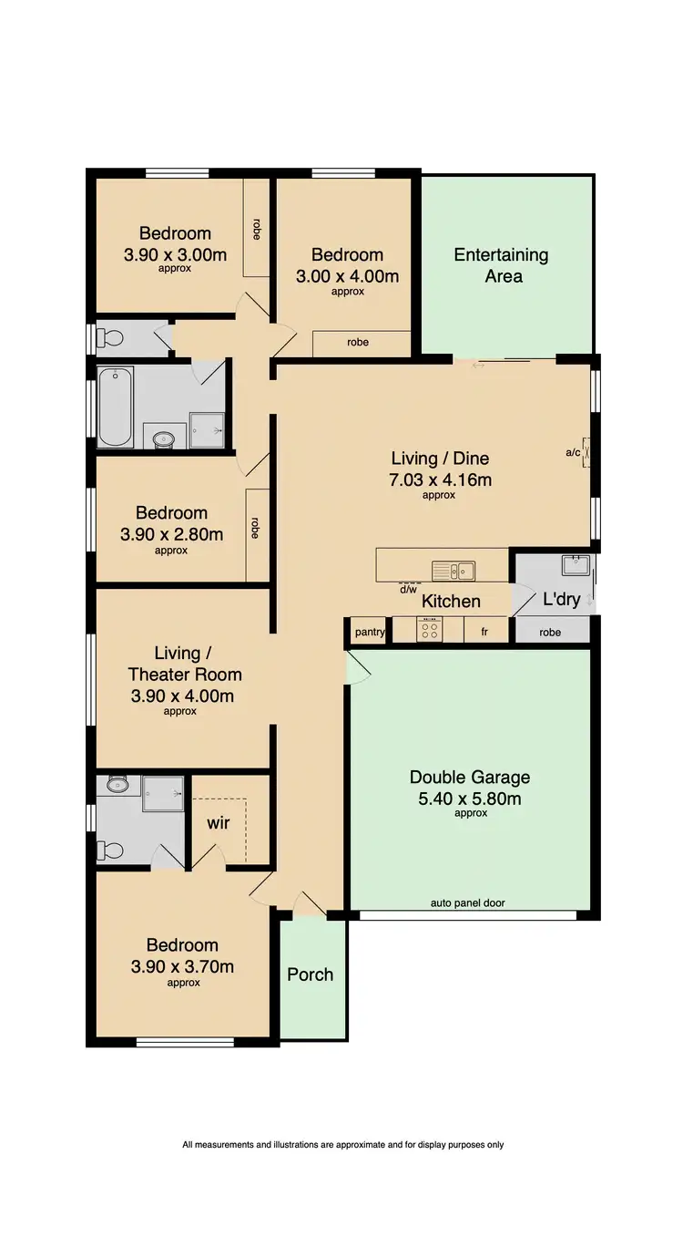Floorplan of Homely house listing, 4 Shields Crescent,, Encounter Bay SA 5211