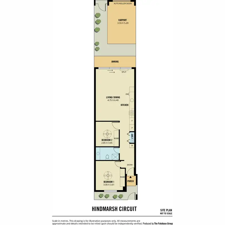 Floorplan of Homely house listing, 14 Hindmarsh Circuit, Mawson Lakes SA 5095