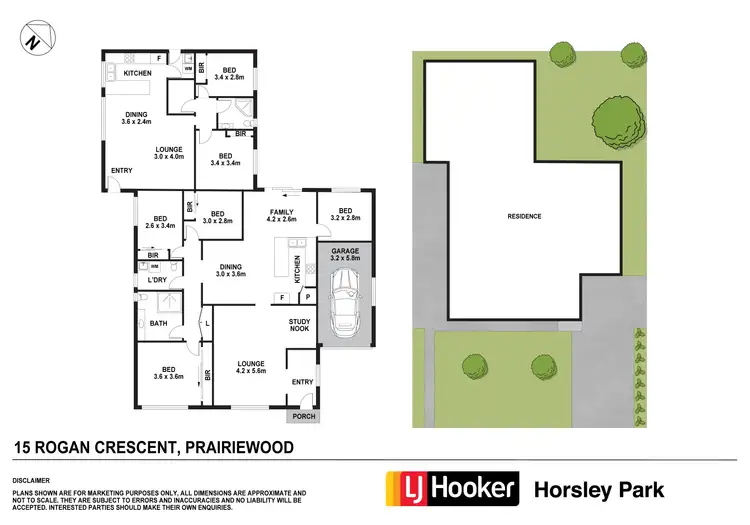 Floorplan of Homely house listing, 15 Rogan Crescent, Prairiewood NSW 2176