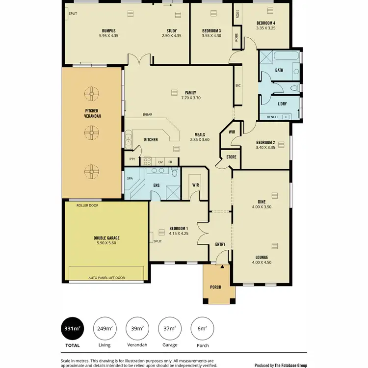 Floorplan of Homely house listing, 14 Eagle Court, Hewett SA 5118