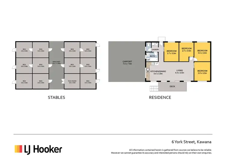 Floorplan of Homely house listing, 6 York Street, Kawana QLD 4701