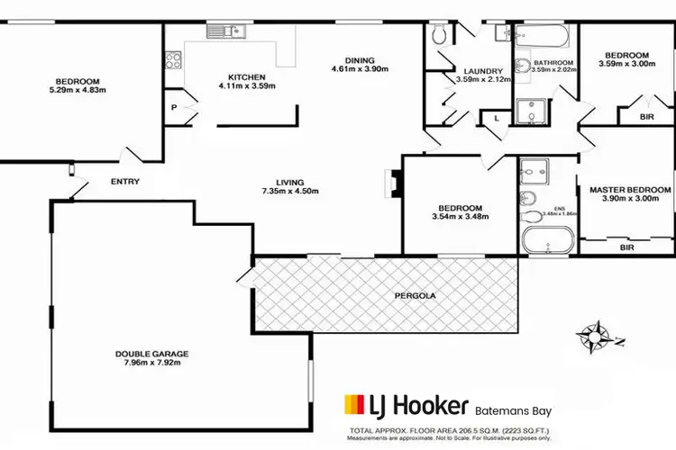 Floorplan of Homely house listing, 4 Belbowrie Parade, Maloneys Beach NSW 2536