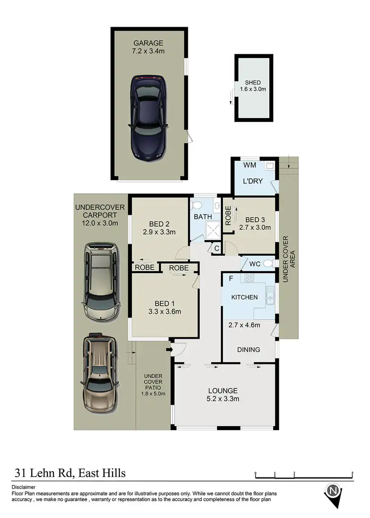 Floorplan of Homely house listing, 31 Lehn Road, East Hills NSW 2213