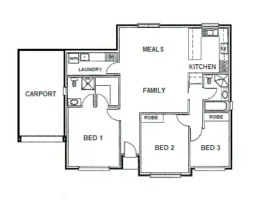 Floorplan of Homely house listing, 3/40a Golfers Avenue, Seaton SA 5023
