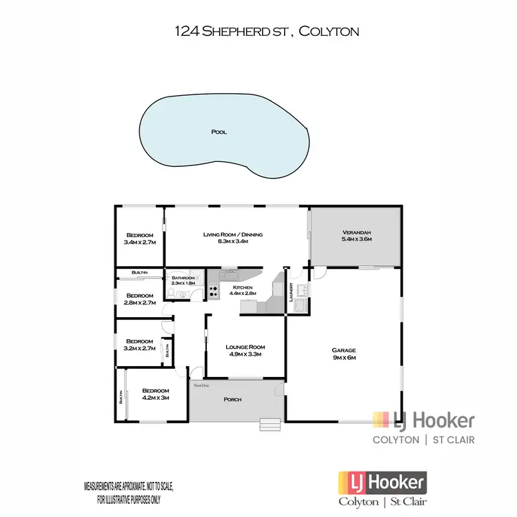Floorplan of Homely house listing, 124 Shepherd Street, Colyton NSW 2760