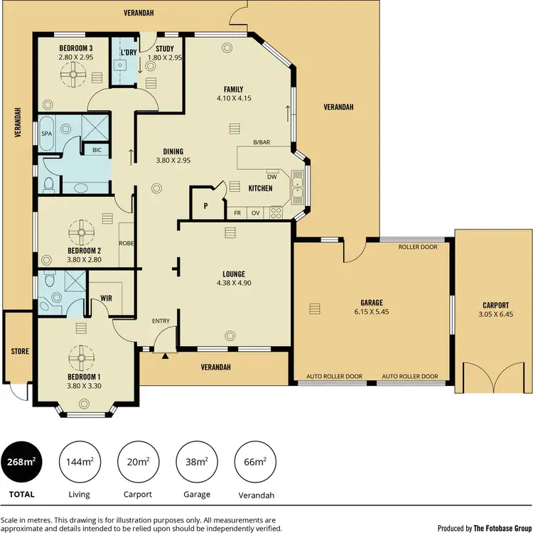 Floorplan of Homely house listing, 12 Crowhurst Street, Golden Grove SA 5125