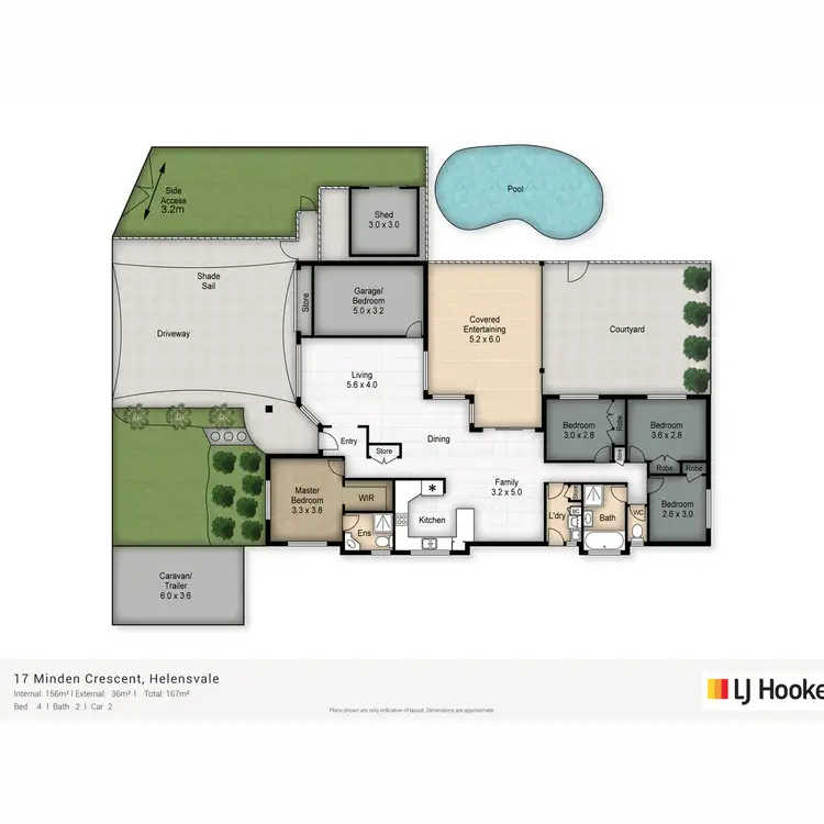 Floorplan of Homely house listing, 17 Minden Crescent, Helensvale QLD 4212