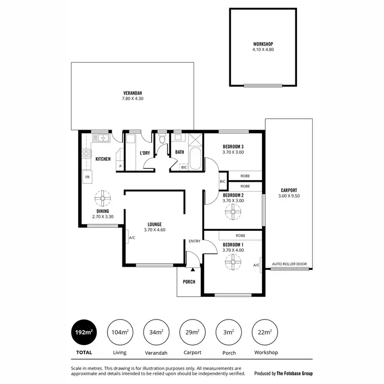 Floorplan of Homely house listing, 1 Elura Court, Klemzig SA 5087