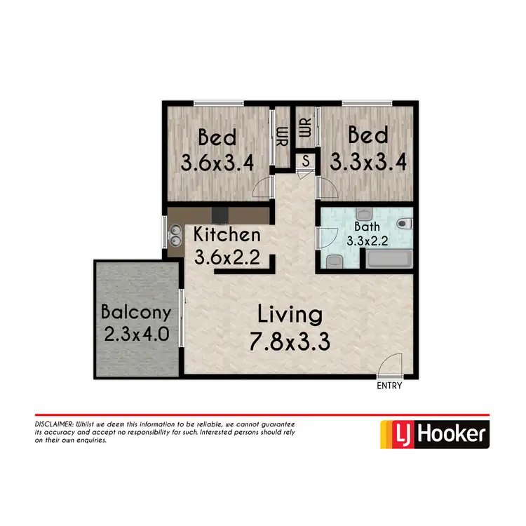 Floorplan of Homely apartment listing, 28/34-36 Hythe Street, Mount Druitt NSW 2770