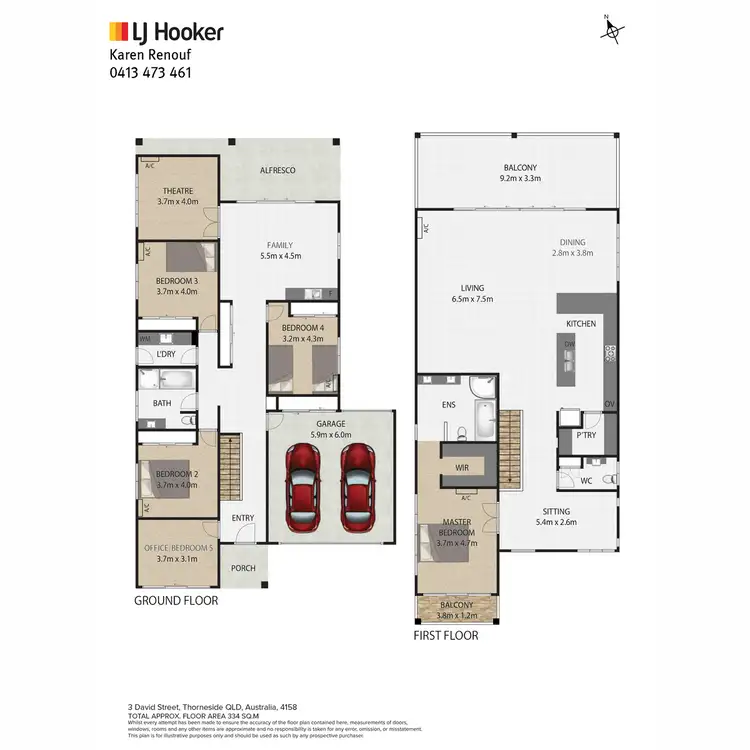 Floorplan of Homely house listing, 3 David Street, Thorneside QLD 4158