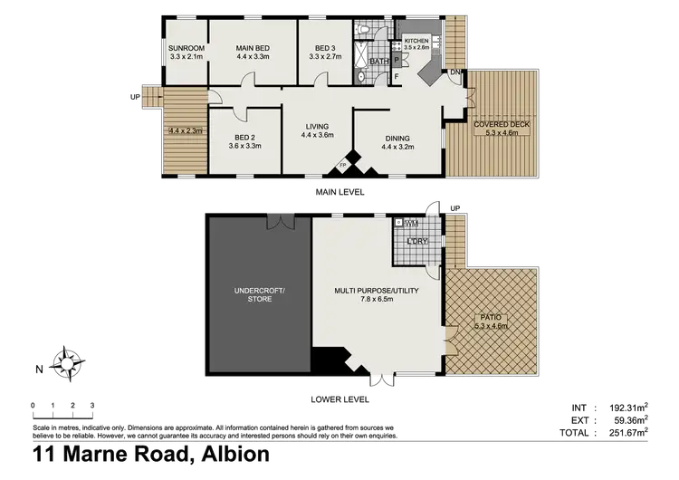 Floorplan of Homely house listing, 11 Marne Road, Albion QLD 4010
