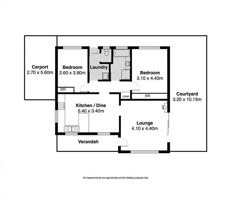 Floorplan of Homely unit listing, Unit 4/32 Hill Street, Victor Harbor SA 5211