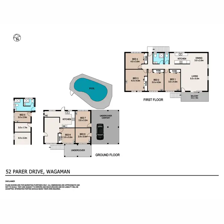 Floorplan of Homely house listing, 52 Parer Drive, Wagaman NT 810