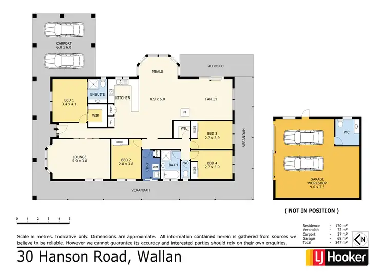 Floorplan of Homely house listing, 30 Hanson Road, Wallan VIC 3756