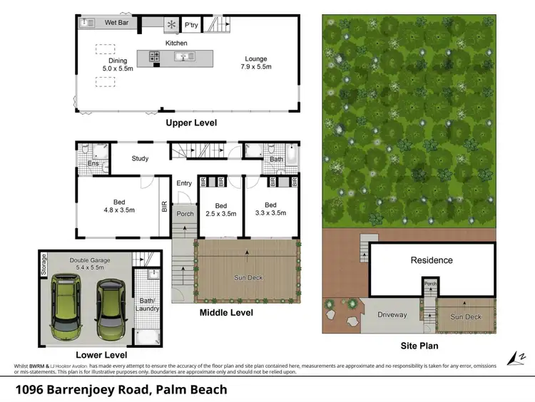 Floorplan of Homely house listing, 1096 Barrenjoey Road, Palm Beach NSW 2108