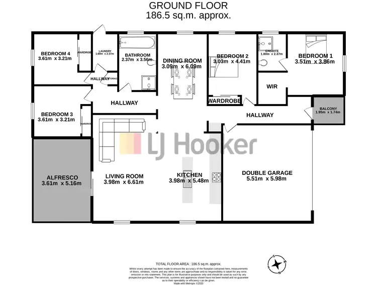 Floorplan of Homely house listing, 44 Stonebridge Drive, Cessnock NSW 2325