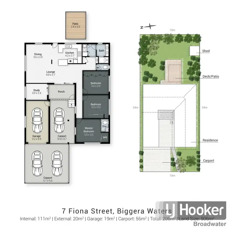 Floorplan of Homely house listing, 7 Fiona Street, Biggera Waters QLD 4216