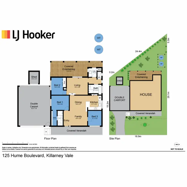 Floorplan of Homely house listing, 125 Hume Boulevard, Killarney Vale NSW 2261